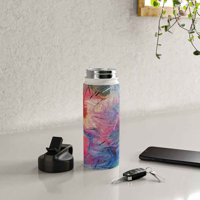 Soul-Driven Abstraction Water Bottle Gallery Image 4