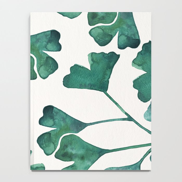 Ginkgo Biloba - Teal Notebook Gallery Image 4