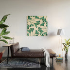 Ginkgo Biloba - Teal Wood Wall Art Gallery Image 2