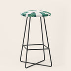 Ginkgo Biloba - Teal Stool Gallery Image 1