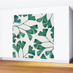 Ginkgo Biloba - Teal Wall Mural Gallery Image 2