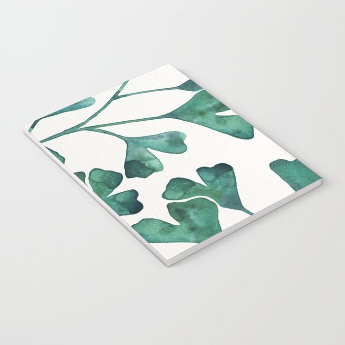 Ginkgo Biloba - Teal Notebook Gallery Image 3