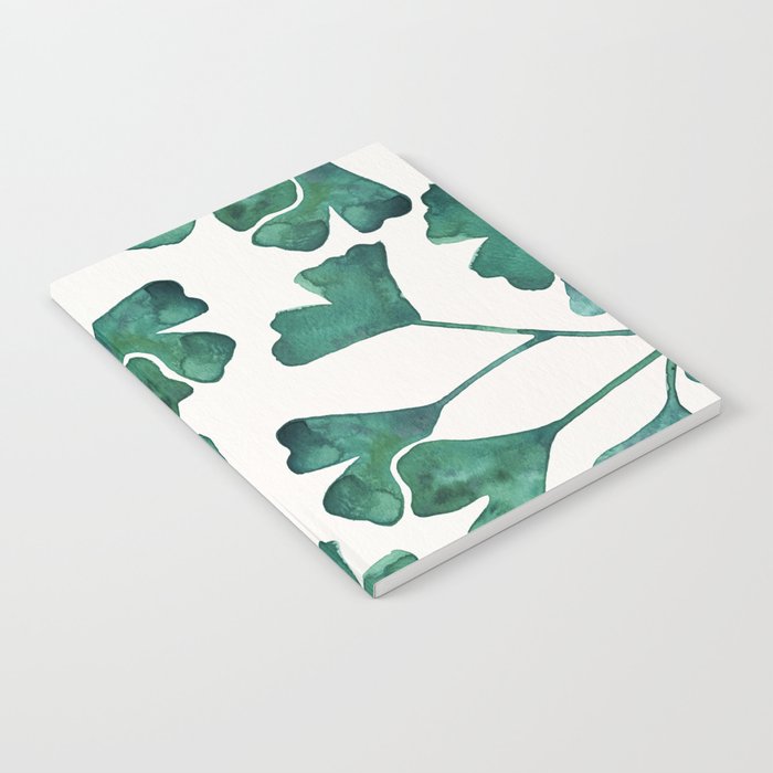 Ginkgo Biloba - Teal Notebook Gallery Image 2