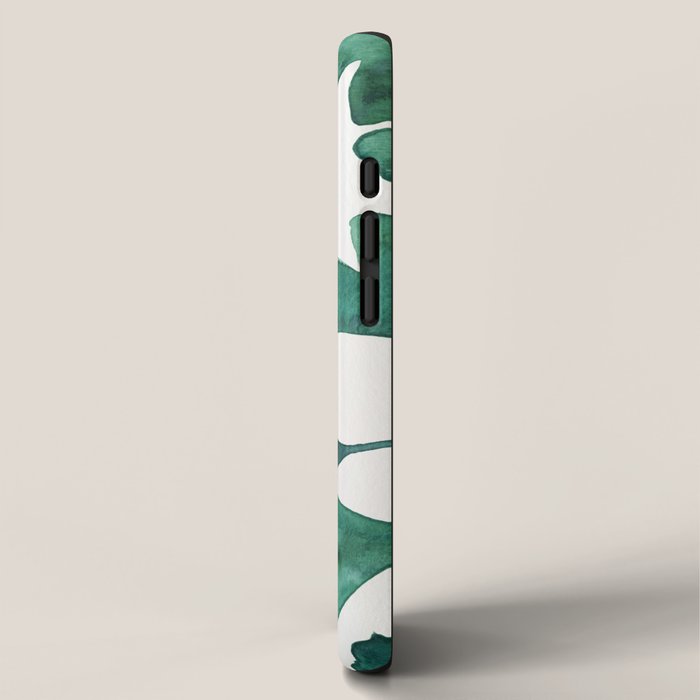 Ginkgo Biloba - Teal iPhone Case Gallery Image 2