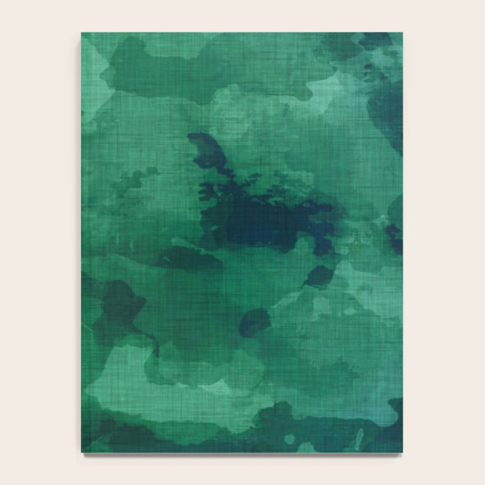 emerald watercolor Notebook Gallery Image 4