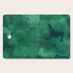 emerald watercolor Cutting Board Gallery Image 1
