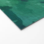 emerald watercolor Welcome Mat Gallery Image 2