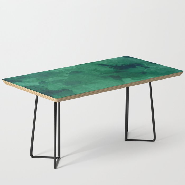 emerald watercolor Coffee Table Gallery Image 1