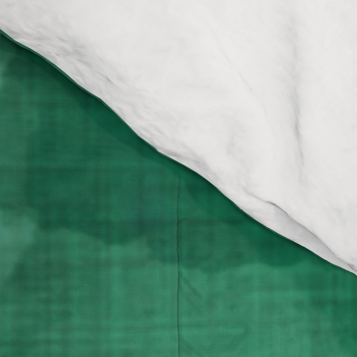 emerald watercolor Comforter Gallery Image 4