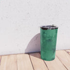 emerald watercolor Travel Mug Gallery Image 4