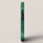 emerald watercolor iPhone Case Gallery Image 2