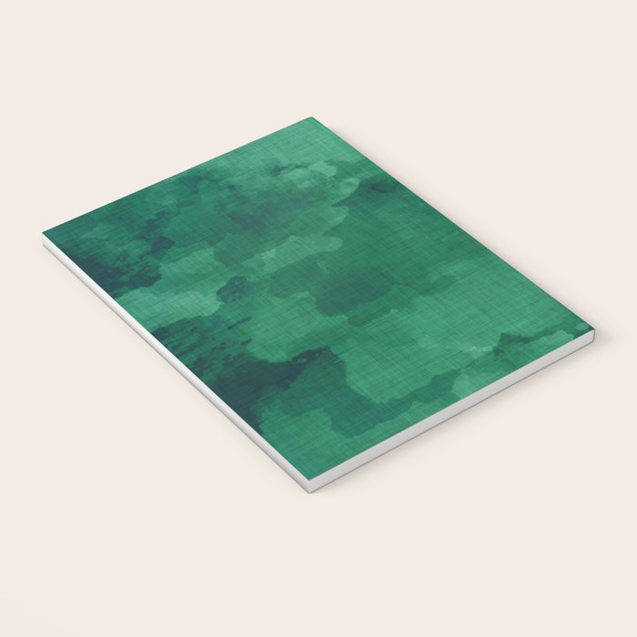 emerald watercolor Notebook Gallery Image 3