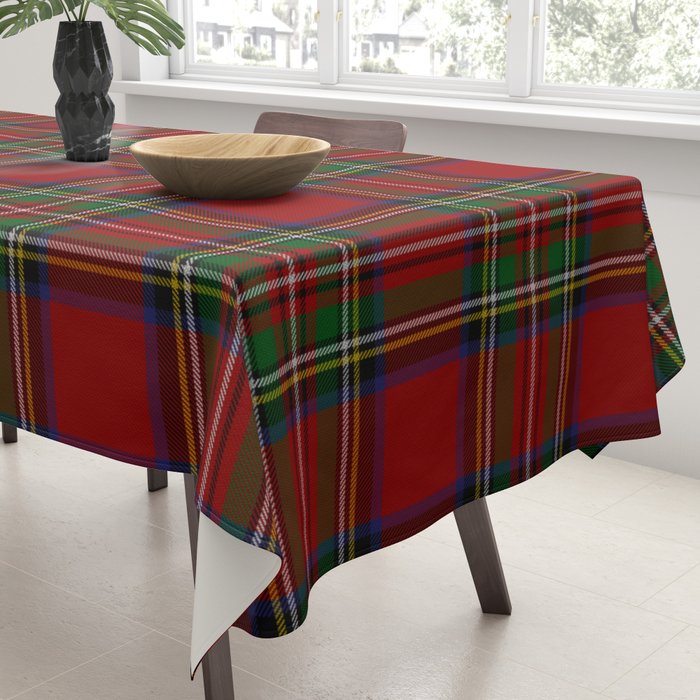 The Royal Stewart Tartan Tablecloth Gallery Image 3