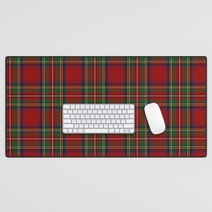 The Royal Stewart Tartan Desk Mat Gallery Image 1