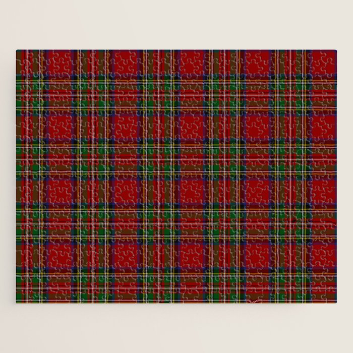 The Royal Stewart Tartan Jigsaw Puzzle Gallery Image 1