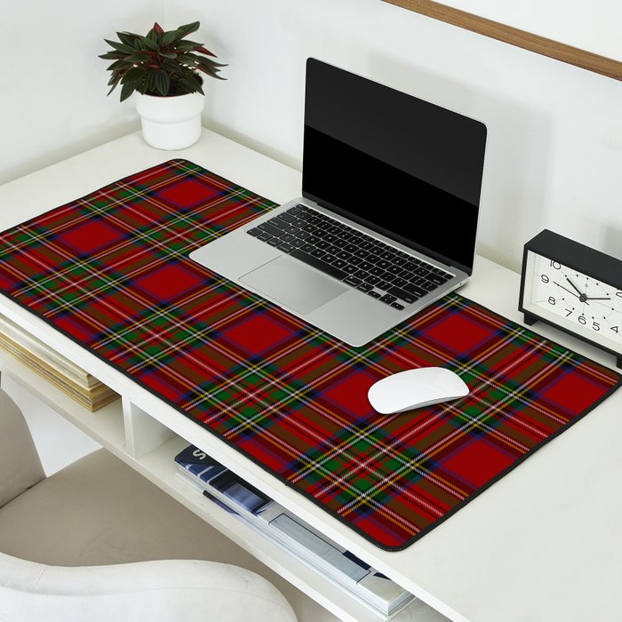 The Royal Stewart Tartan Desk Mat Gallery Image 2