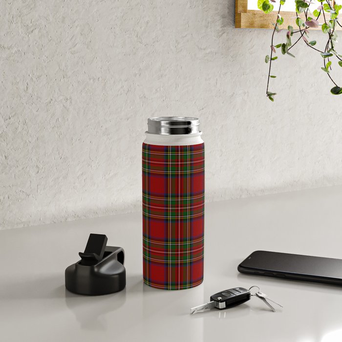 The Royal Stewart Tartan Water Bottle Gallery Image 5