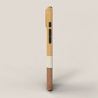 Minimalist Painting - Gold Brown iPhone Case Gallery Image 2