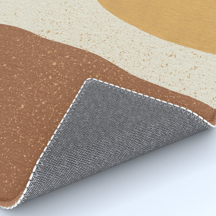 Minimalist Painting - Gold Brown Rug Gallery Image 4