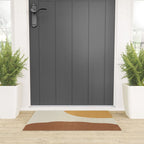 Minimalist Painting - Gold Brown Welcome Mat Gallery Image 3