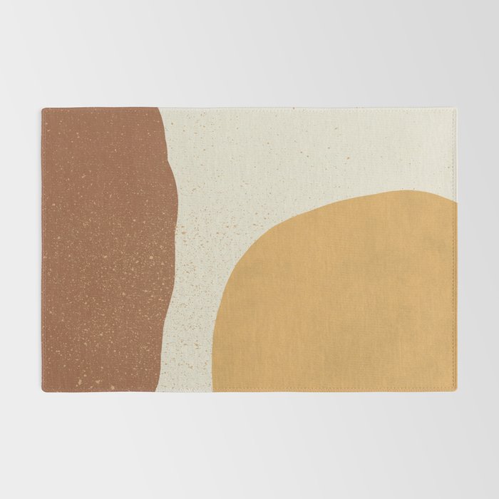 Minimalist Painting - Gold Brown Rug Gallery Image 2