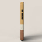 Minimalist Painting - Gold Brown iPhone Case Gallery Image 2