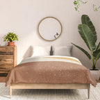 Minimalist Painting - Gold Brown Comforter Gallery Image 3