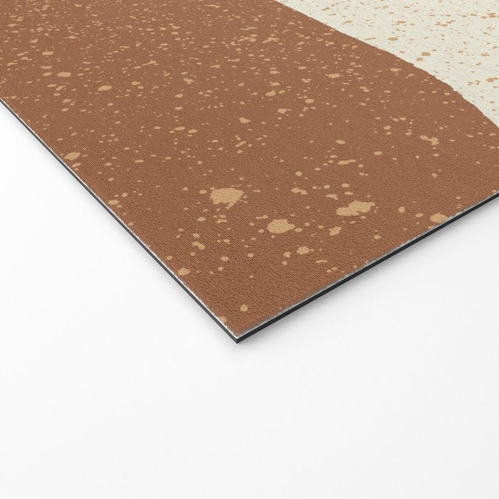 Minimalist Painting - Gold Brown Welcome Mat Gallery Image 2