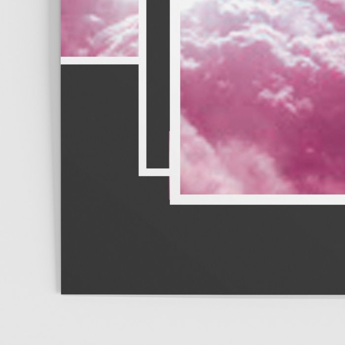 Vaporwave sky / Shapes / 80s / 90s / aesthetic Poster Gallery Image 3