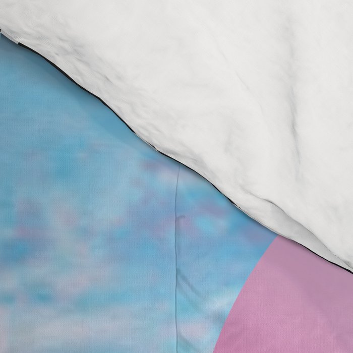 Vaporwave sky / Shapes / 80s / 90s / aesthetic Comforter Gallery Image 4