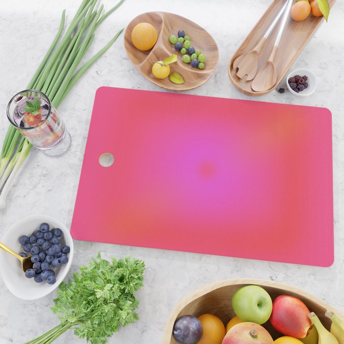 Kind Energy Aura | Trendy Gradient Cutting Board Gallery Image 2
