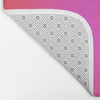 Kind Energy Aura | Trendy Gradient Bath Mat Gallery Image 2