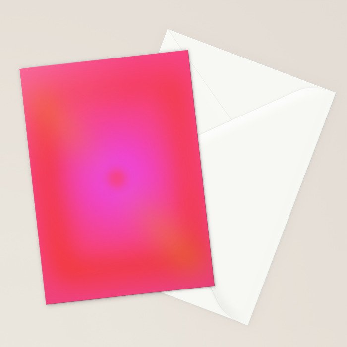Kind Energy Aura | Trendy Gradient Stationery Card Gallery Image 2