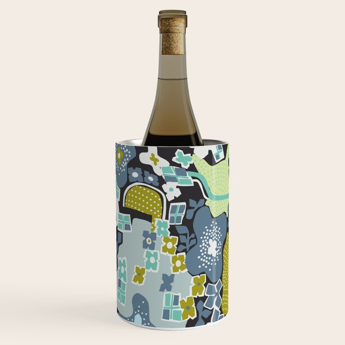 City life botanical park moonless night Wine Chiller Gallery Image 1