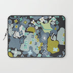 City life botanical park moonless night Laptop Sleeve Gallery Image 1