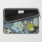 City life botanical park moonless night Laptop Sleeve Gallery Image 2