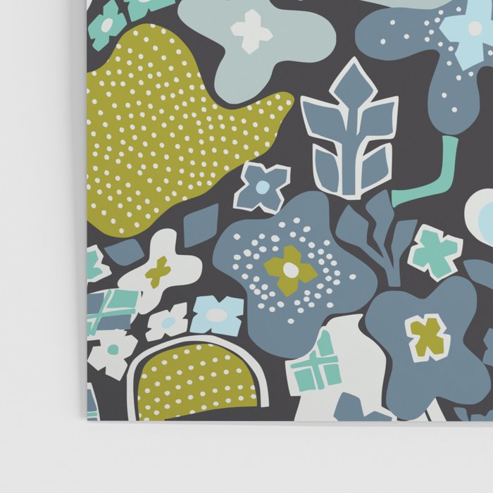 City life botanical park moonless night Poster Gallery Image 3