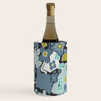 City life botanical park moonless night Wine Chiller Gallery Image 2