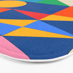 Geometric Shapes 241 Bath Mat Gallery Image 3