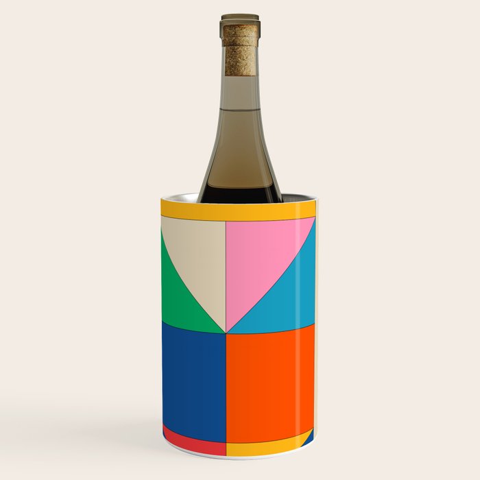 Geometric Shapes 241 Wine Chiller Gallery Image 3