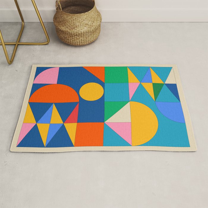 Geometric Shapes 241 Rug Gallery Image 1