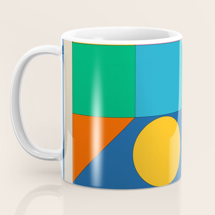 Geometric Shapes 241 Coffee Mug Gallery Image 3