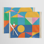 Geometric Shapes 241 Placemat Gallery Image 1