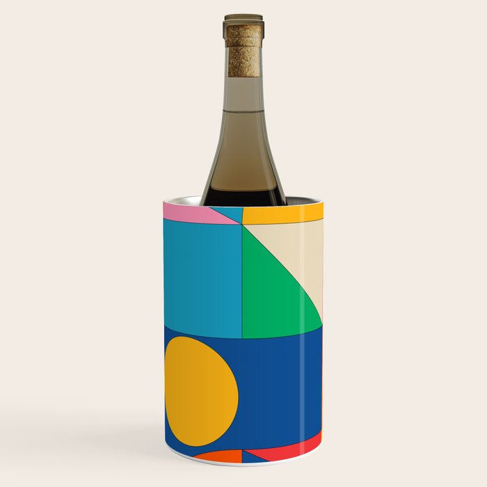 Geometric Shapes 241 Wine Chiller Gallery Image 1