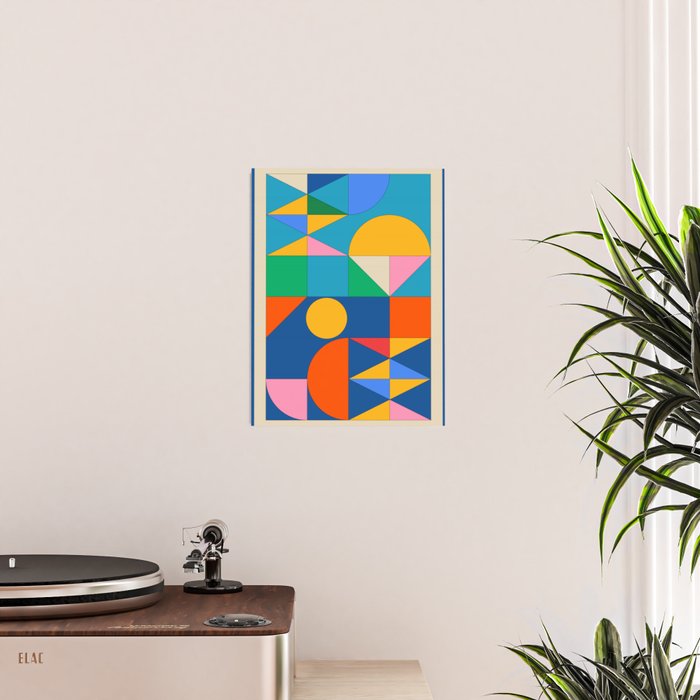 Geometric Shapes 241 Poster Gallery Image 2