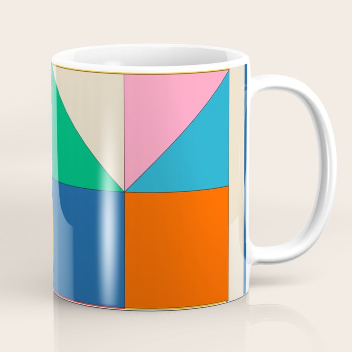 Geometric Shapes 241 Coffee Mug Gallery Image 1