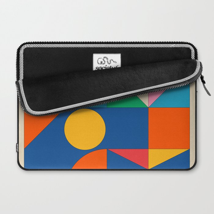 Geometric Shapes 241 Laptop Sleeve Gallery Image 2