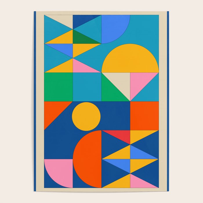 Geometric Shapes 241 Poster Gallery Image 4