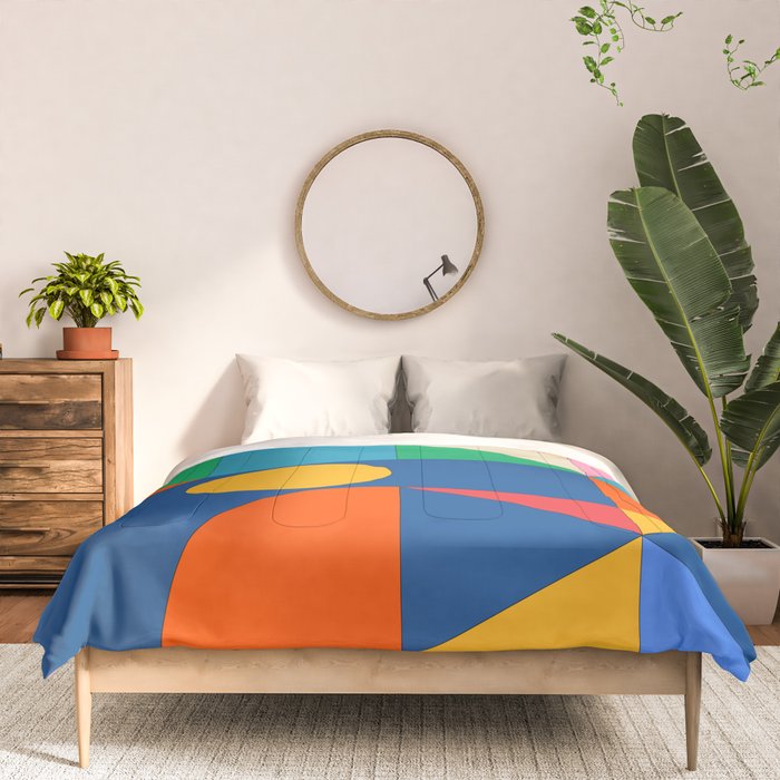 Geometric Shapes 241 Comforter Gallery Image 3