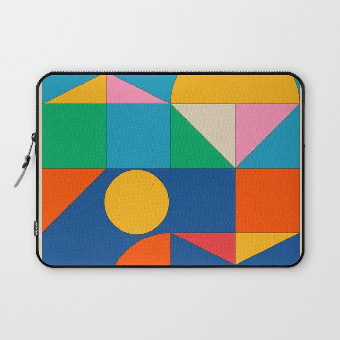 Geometric Shapes 241 Laptop Sleeve Gallery Image 1